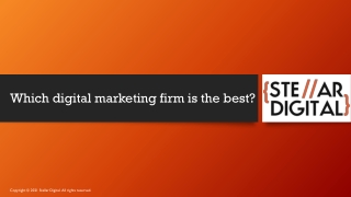 Which digital marketing firm is the best