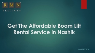 Get The Affordable Boom Lift Rental Service in Nashik