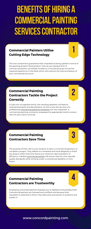 Benefits of Hiring a Commercial Painting Services Contractor