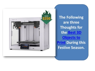 Best 3D objects to print