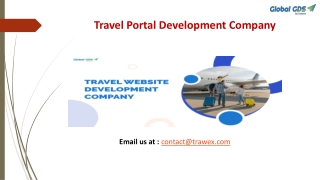 Travel Portal Development Company