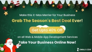 Avail Exciting Christmas & New Year Offers for Mobile App Development