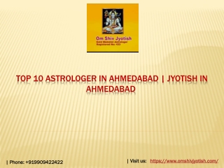 top 10 astrologer in ahmedabad | jyotish in ahmedabad