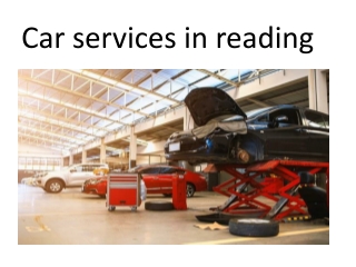 Car services in reading