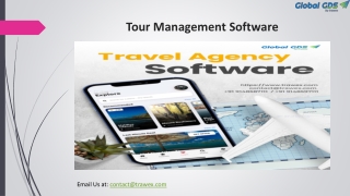 Tour Management Software