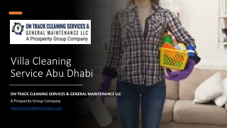 Villa Cleaning Service Abu Dhabi_