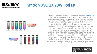Smok NOVO 2X 20W Pod Kit