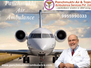 Get the best Air and Train Ambulance Service in Siliguri by Panchmukhi with the Safest ICU Facility