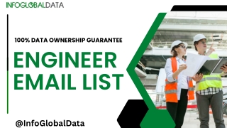 Buy Engineers Lists from InfoGlobalData with 100% Guaranteed Privacy Compliance