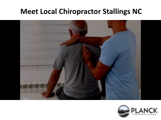 Meet Local Chiropractor Stallings NC