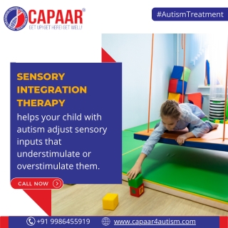 Sensory integration therapy | Best Autism Treatment in Bangalore | CAPAAR