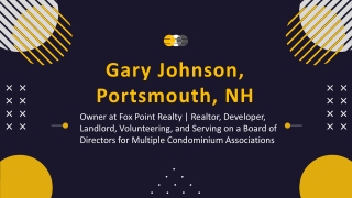 Gary Johnson (Portsmouth NH) - An Enthusiastic Individual