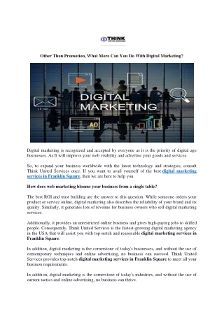 Best Digital Marketing Service Provider in New York