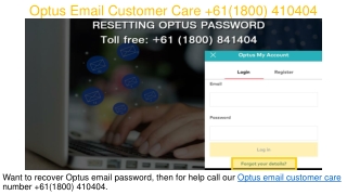 Optus  61(1800) 841404 Customer Support