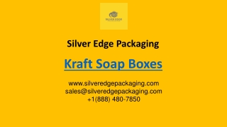 Information about Kraft Soap Boxes