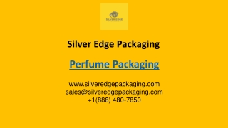 Information about Perfume Packaging
