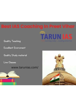 Top IAS Coaching In Preet Vihar
