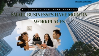 Modern Workplaces Are Common in Small Businesses