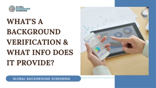 What's a Background Verification & What Info Does It Provide