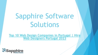 Top 10 Web Design Companies in Portugal  Hire Web Designers Portugal 2023