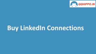 Buy Linkedin Connection I QQHippo.In