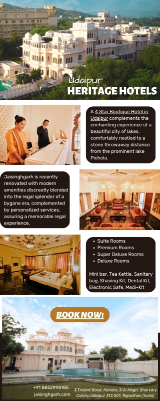 Udaipur Heritage Hotels-Jaisinghgarh