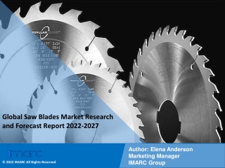 Saw Blades Market Research and Forecast Report 2022-2027