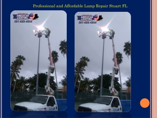 Professional and Affordable Lamp Repair Stuart FL