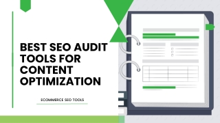 Best SEO Audit Tools For Content Optimization