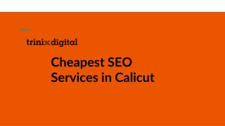 Cheapest SEO Services in Calicut