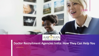 Doctor Recruitment Agencies India How They Can Help You