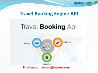 Travel Booking Engine API