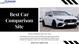 Best Car Comparison Site in the USA | Car-Radar