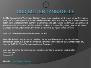 cbd blüten tankstelle