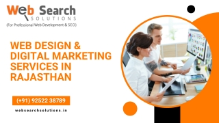 Web Design & Digital Marketing Services in Rajasthan
