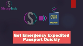 Get An Emergency Expedite Passport Before Your Upcoming Trip