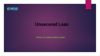 Unsecured Loan