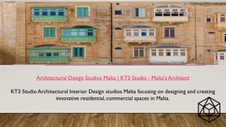 Architectural Design Studios Malt