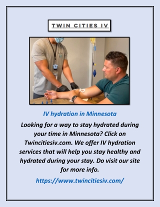 Iv Hydration In Minnesotab | Twincitiesiv.com