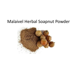 Malaivel Herbal Soapnut Powder