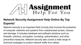 Network-security-assignment-help-online-by-top-experts!