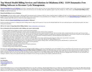 Mental Health Billing Services in Oklahoma (1)