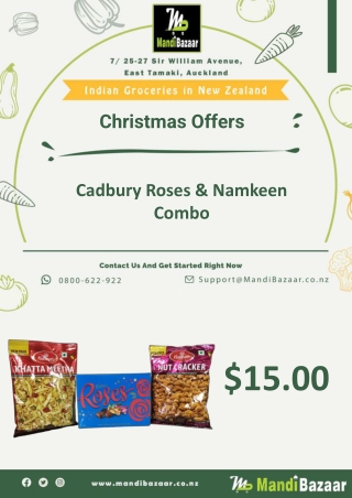 Cadbury Roses & Namkeen Combo - Mandi Bazaar
