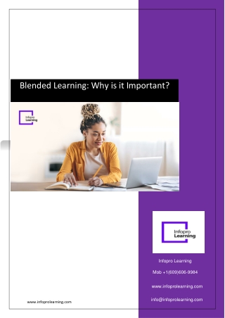 Blended Learning: Why is it Important?