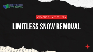 Snow Removal in Coquitlam | Limitless Snow Removal