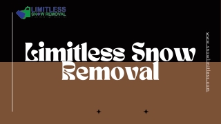 Snow Removal Langley  Snowlimitless.com