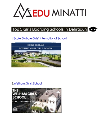 Top 5 Girls Boarding Schools In Dehradun Topic By Sameer Patel