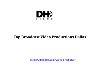 Best Broadcast Video Productions Dallas