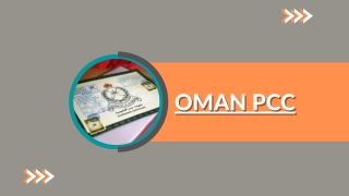 OMAN PCC