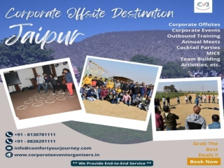 Corporate Offsite Venues In Jaipur - Corporate Outing In Jaipur